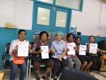 โครงการตรวจคัดกรองมะเร็งปากเม็ดลูก  ระหว่างเดือน ธันวาคม 256